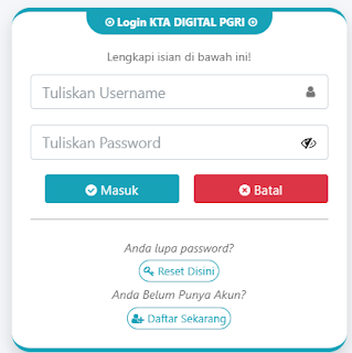 Register PGRI Teluk Wondama - Persatuan Guru Republik Indonesia Cabang Kabupaten Teluk Wondama